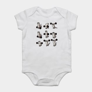 Olympic Lifting Otter Baby Bodysuit